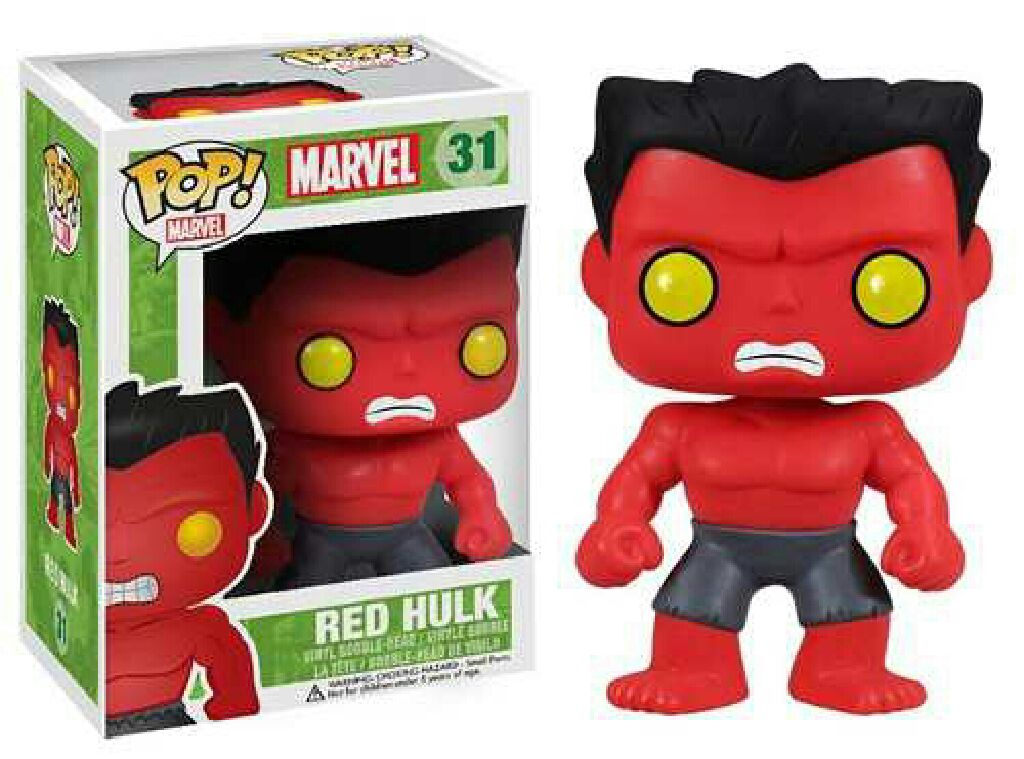 Red Hulk $55 - Marvel Universe vinyl figure collectible [Barcode 849803035389] - Main Image 2