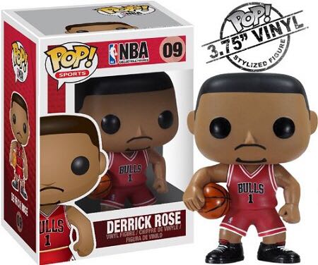 Derrick Rose - NBA vinyl figure collectible [Barcode 830395027784] - Main Image 2