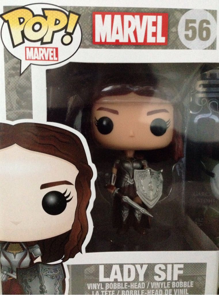 Lady Sif - Marvel Universe vinyl figure collectible [Barcode 849803042974] - Main Image 2