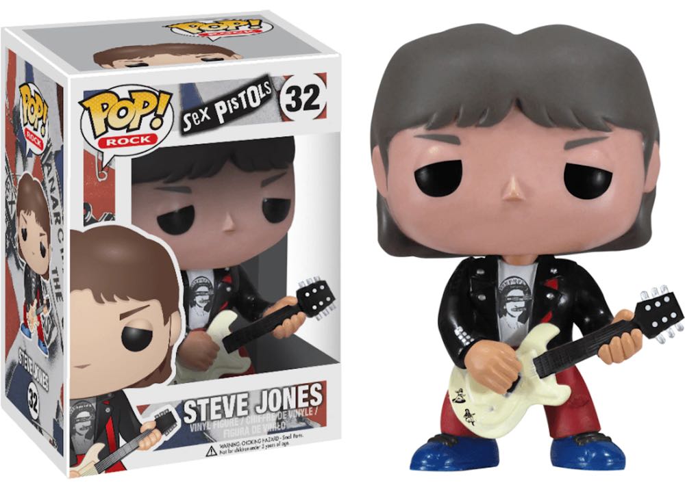 Steve Jones - Sex Pistols vinyl figure collectible [Barcode 830395026756] - Main Image 2