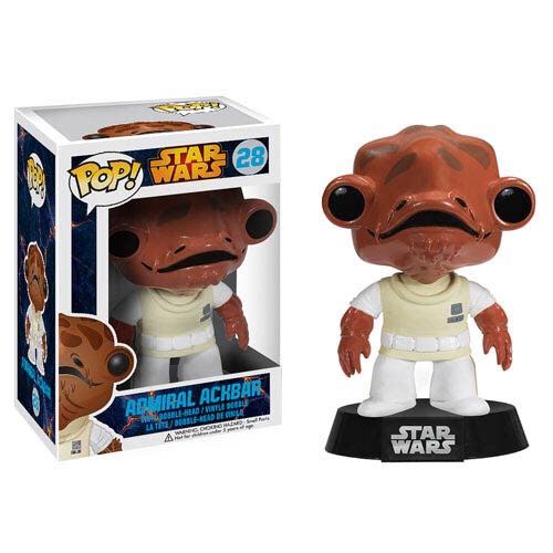# 28 Admiral Ackbar - Star Wars vinyl figure collectible [Barcode 830395032672] - Main Image 2
