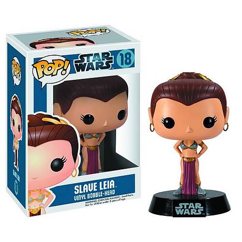 Slave Leia Pop! 18 - Star Wars vinyl figure collectible [Barcode 830395025971] - Main Image 2