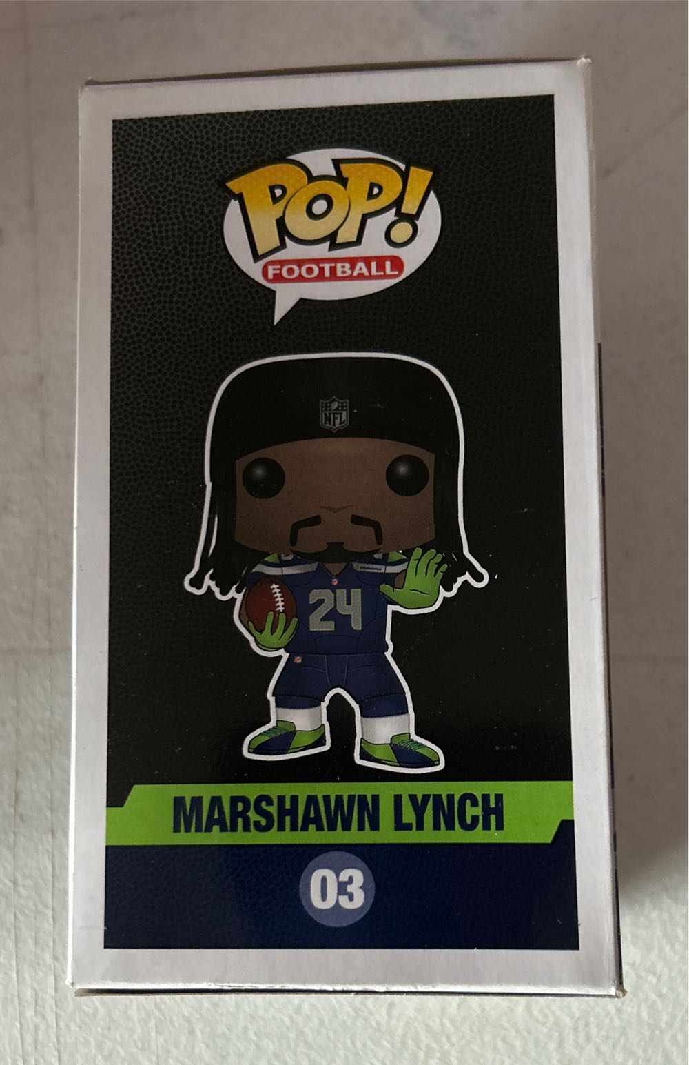 Marshawn Lynch  vinyl figure collectible [Barcode 849803045432] - Main Image 4