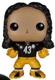 Troy Polamalu - NFL vinyl figure collectible [Barcode 849803045517] - Main Image 2