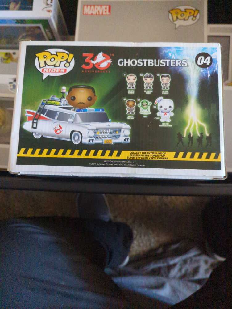 Ghostbusters:  04 Ecto-1 (with winston zeddemore) - Ghostbusters vinyl figure collectible [Barcode 849803039820] - Main Image 3