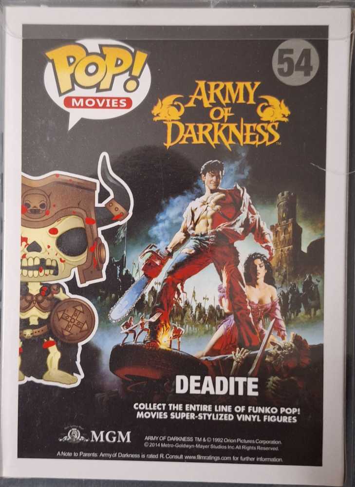 Funko Pop Army Of Darkness Deadite 54 Glow - Evil Dead vinyl figure collectible [Barcode 830395034102] - Main Image 3