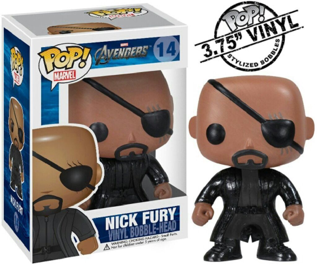 Nick Fury - The Avengers vinyl figure collectible [Barcode 830395025421] - Main Image 2