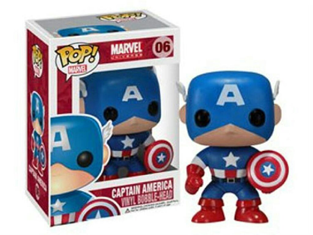 Captain America - Marvel Universe vinyl figure collectible [Barcode 830395025018] - Main Image 2