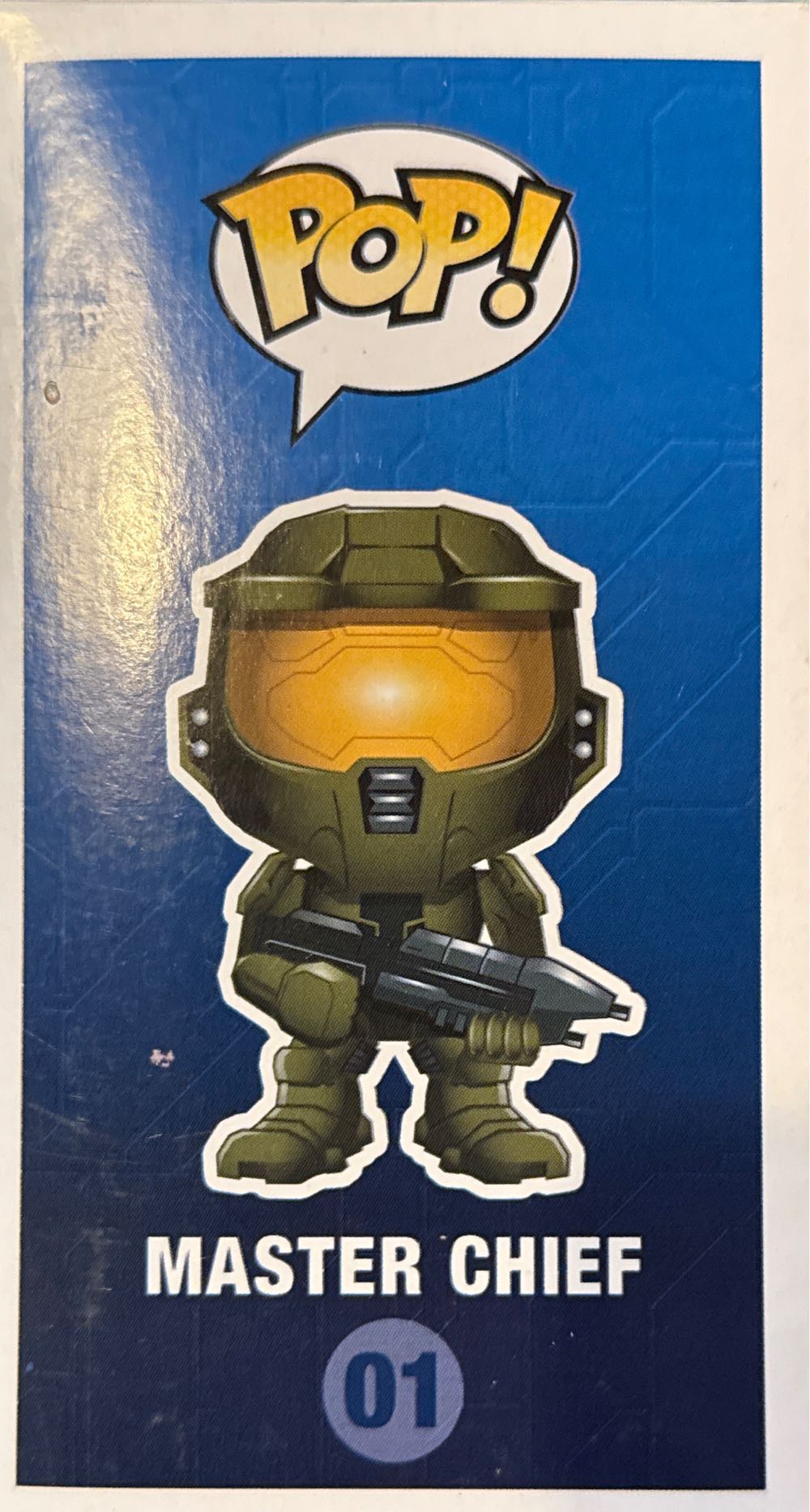 Master Chief (Blue) - Halo vinyl figure collectible [Barcode 830395025254] - Main Image 3