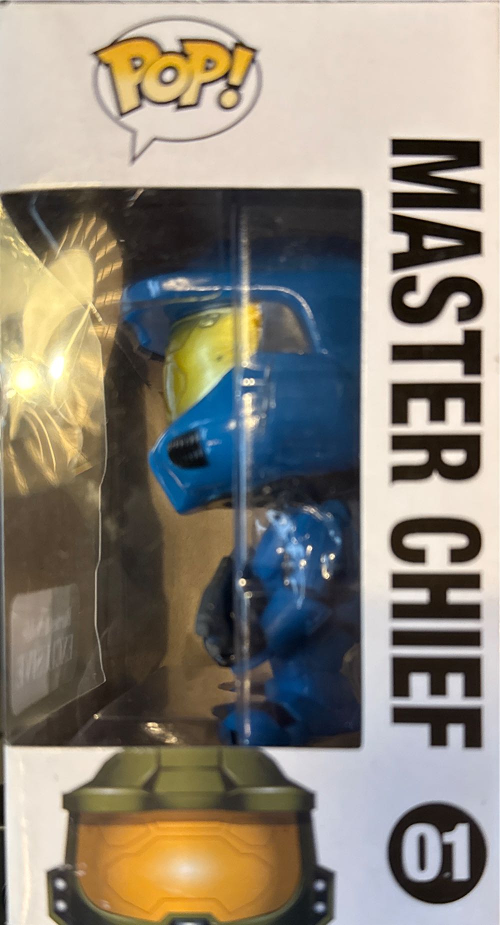 Master Chief (Blue) - Halo vinyl figure collectible [Barcode 830395025254] - Main Image 4