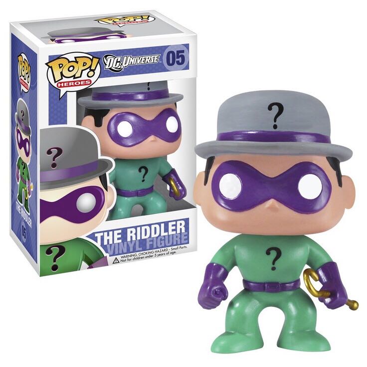 The Riddler - Batman vinyl figure collectible [Barcode 830395022185] - Main Image 2