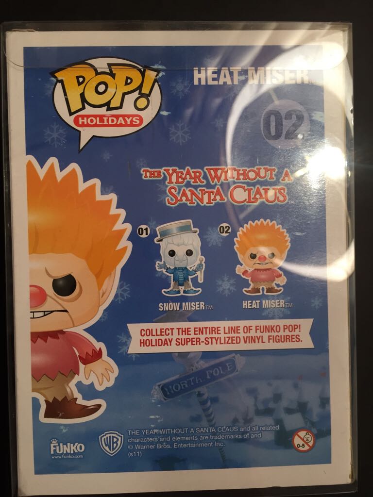Heat Miser - The Year Without a Santa Claus vinyl figure collectible [Barcode 830395024875] - Main Image 2