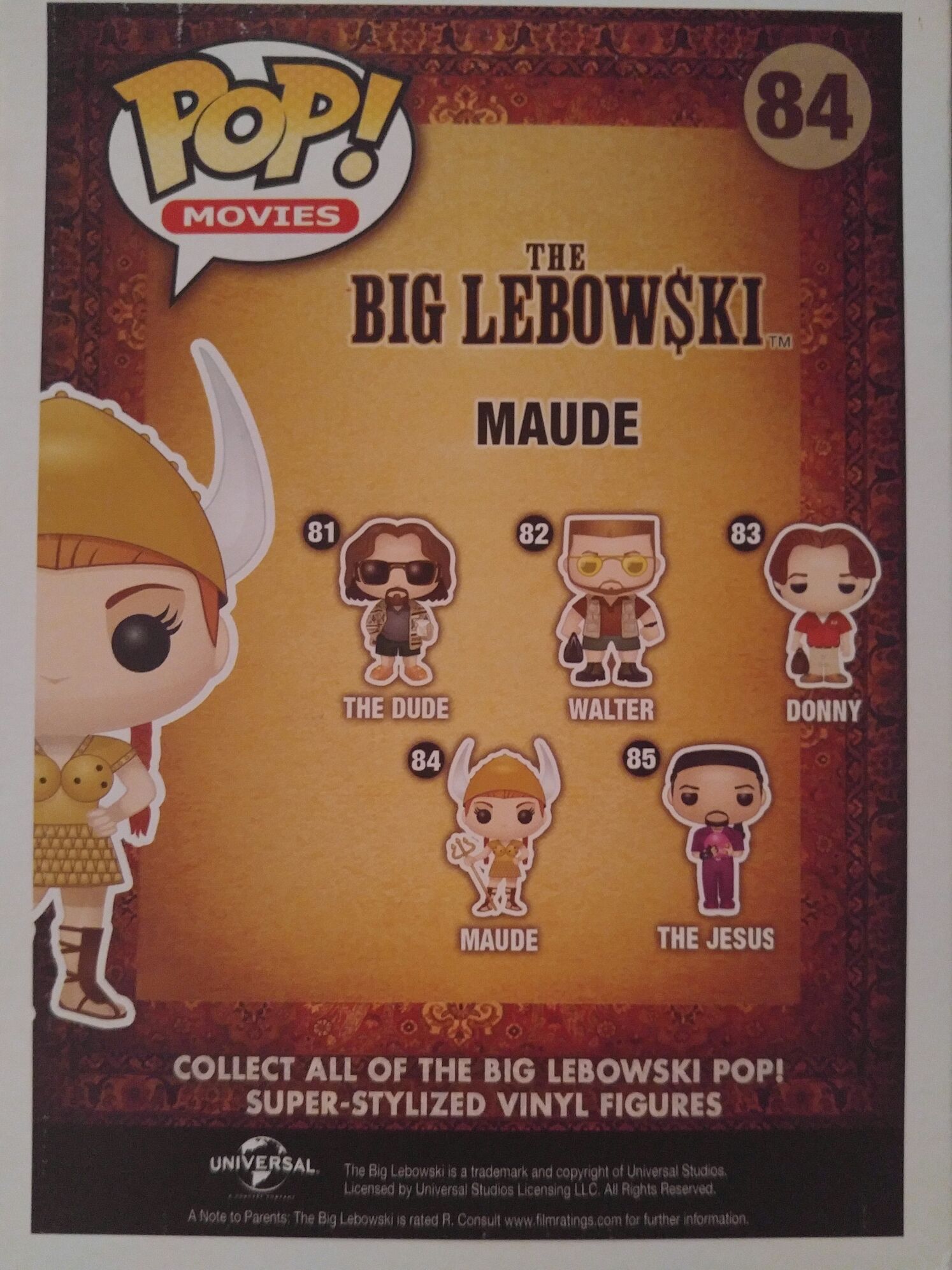 Maude - The Big Lebowski vinyl figure collectible [Barcode 830395033914] - Main Image 2