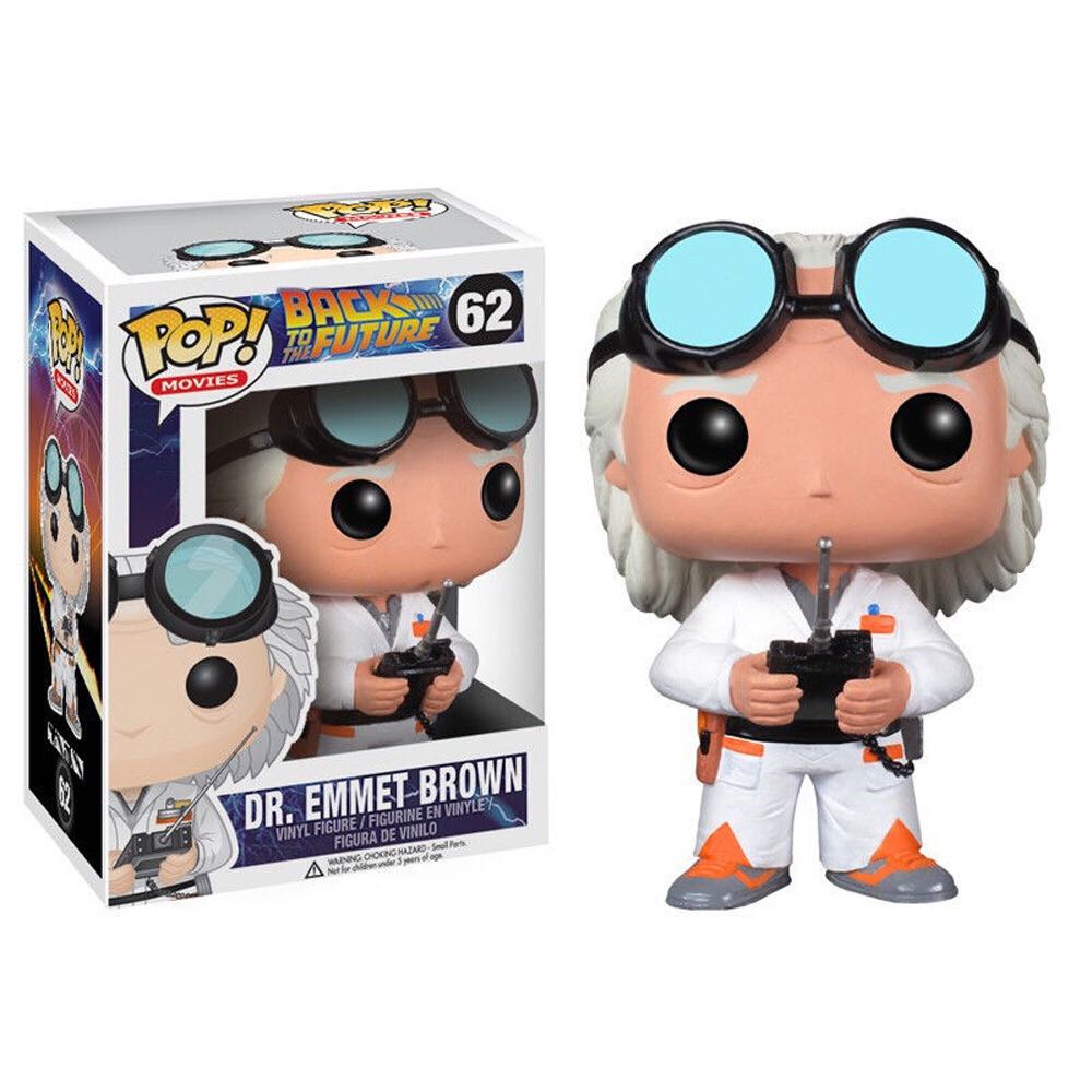 Dr. Emmet Brown - Back to the Future vinyl figure collectible [Barcode 830395033990] - Main Image 2