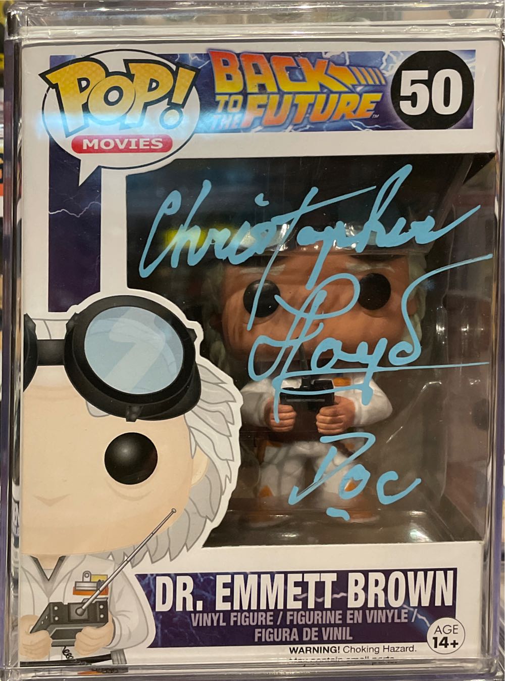 Dr. Emmet Brown - Back to the Future vinyl figure collectible [Barcode 830395033990] - Main Image 3