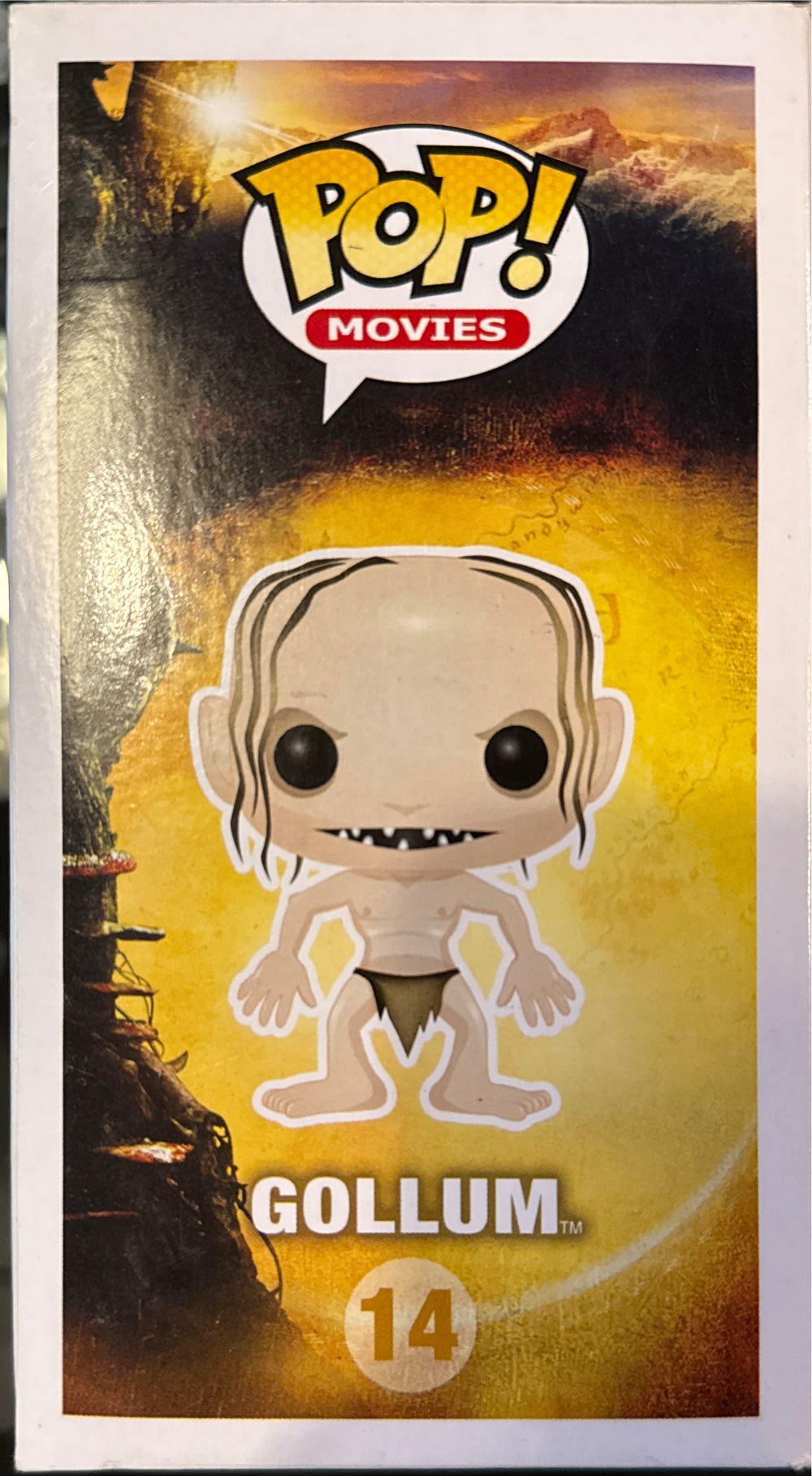 Gollum - The Lord of the Rings vinyl figure collectible [Barcode 830395026572] - Main Image 3