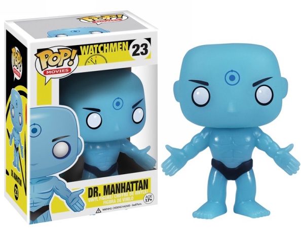 Dr. Manhattan $75 - Watchmen vinyl figure collectible [Barcode 830395030814] - Main Image 1