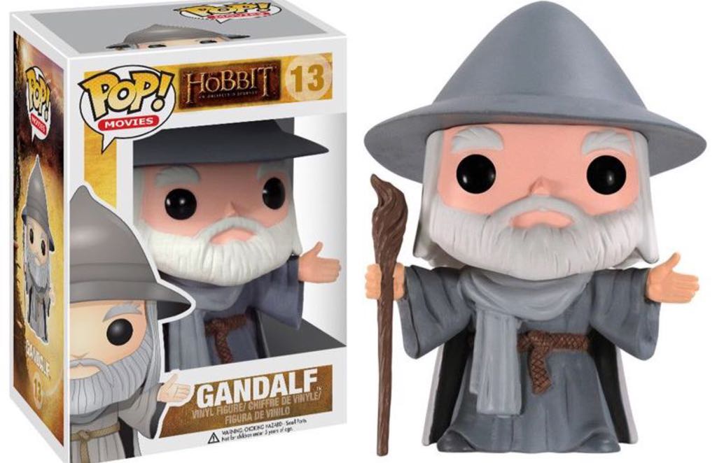 Gandalf - The Hobbit vinyl figure collectible [Barcode 830395026565] - Main Image 2