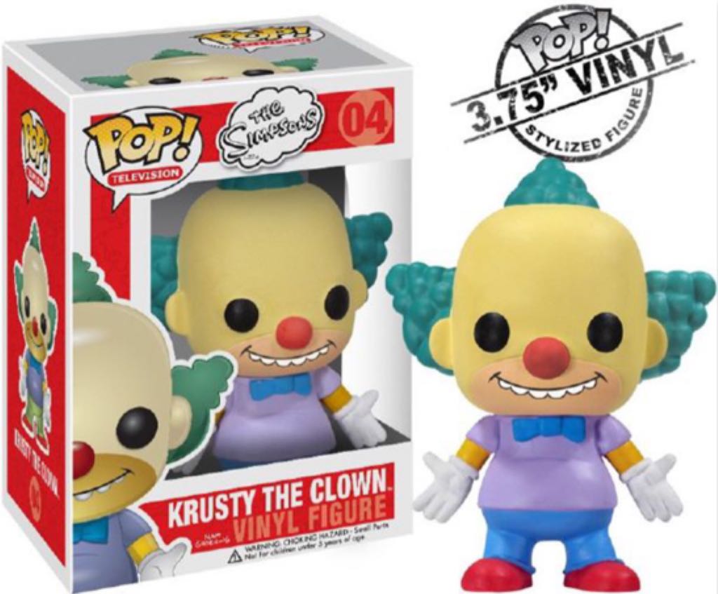 Krusty the Clown - The Simpsons vinyl figure collectible [Barcode 830395025186] - Main Image 2