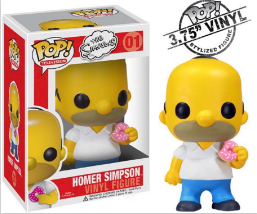 Homer Simpson - The Simpsons vinyl figure collectible [Barcode 830395025193] - Main Image 2