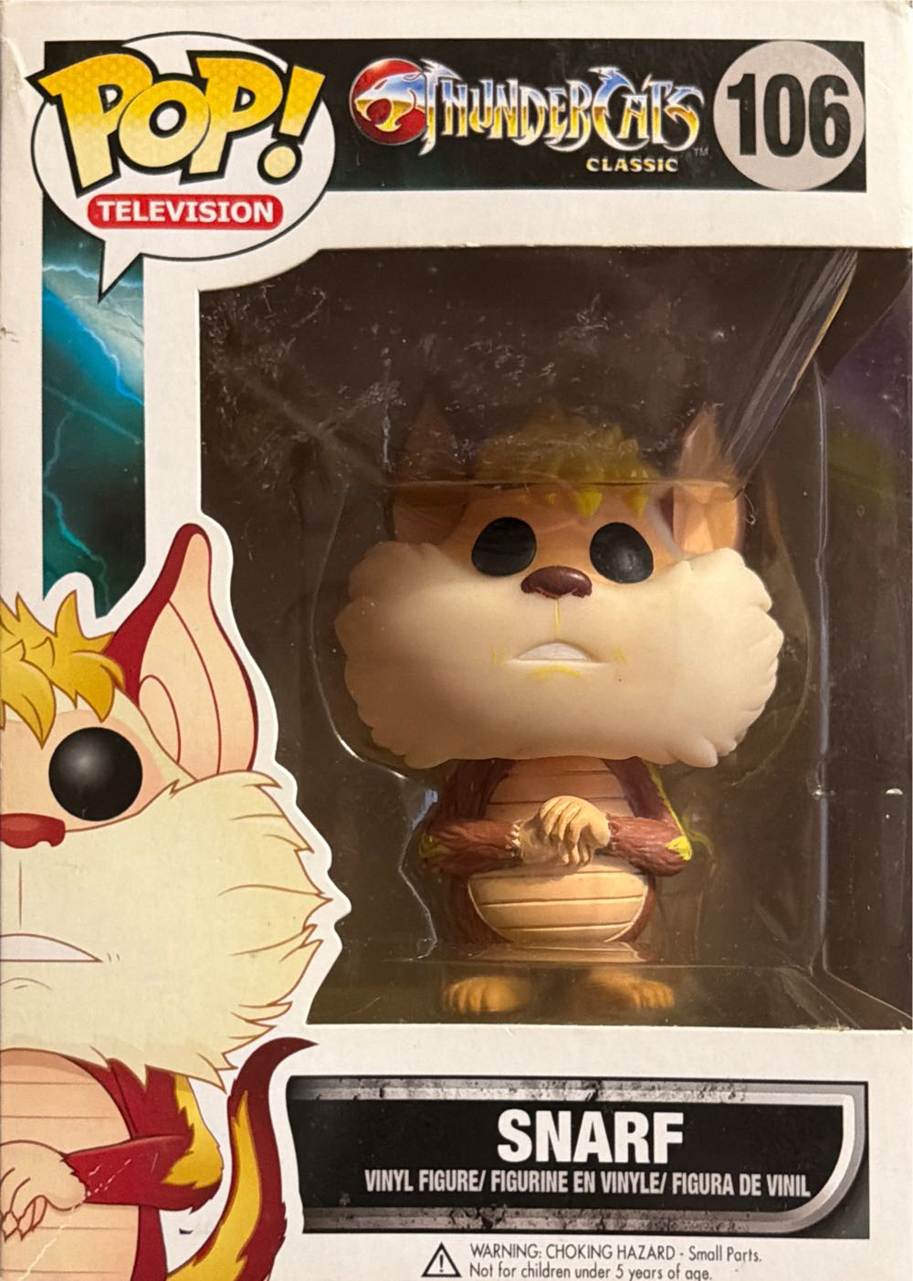 Thundercats -106- Snarf - Thundercats vinyl figure collectible [Barcode 849803037147] - Main Image 4