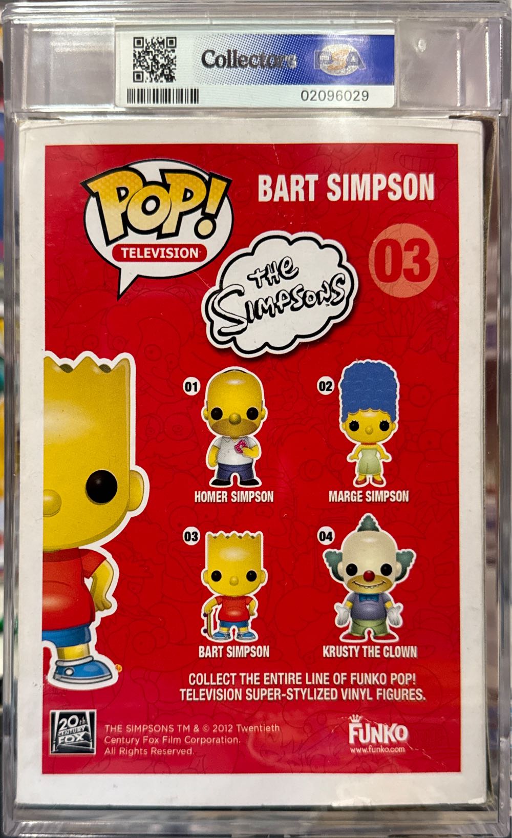 Bart Simpson - The Simpsons vinyl figure collectible [Barcode 830395025162] - Main Image 3