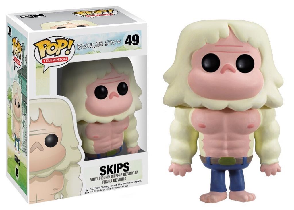 Skips - Regular Show vinyl figure collectible [Barcode 830395032641] - Main Image 2
