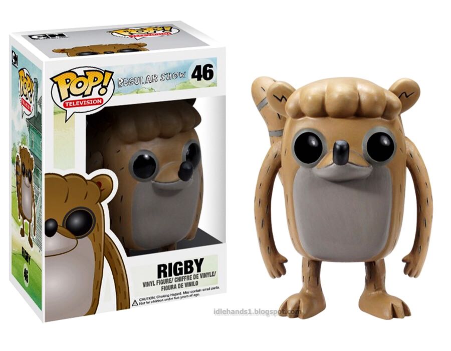 Rigby - Regular Show vinyl figure collectible [Barcode 830395032634] - Main Image 2