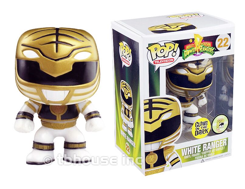 Mighty Morphin Power Rangers - White Ranger  - Mighty Morphin Power Rangers vinyl figure collectible [Barcode 830395030739] - Main Image 2