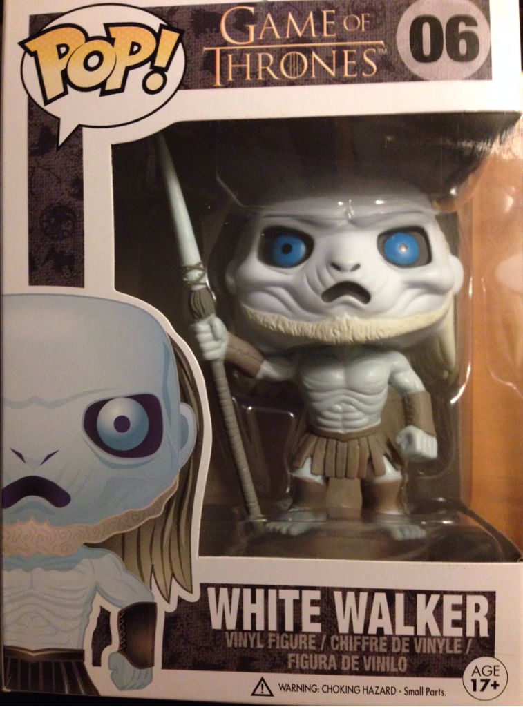 GoT: 6 White Walker - Game of Thrones vinyl figure collectible [Barcode 830395030173] - Main Image 2