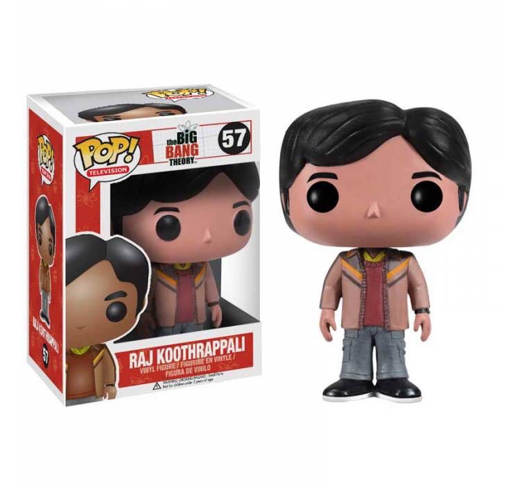 Raj Koothrappali - The Big Bang Theory vinyl figure collectible [Barcode 830395034591] - Main Image 2