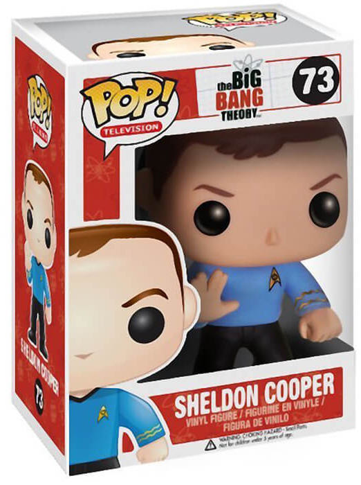 Sheldon Cooper - The Big Bang Theory vinyl figure collectible [Barcode 830395035024] - Main Image 3