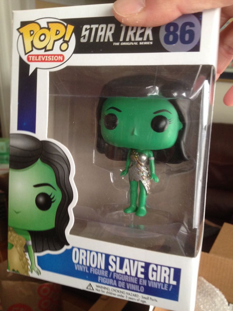 Orion Slave Girl - Star Trek vinyl figure collectible [Barcode 849803036157] - Main Image 2