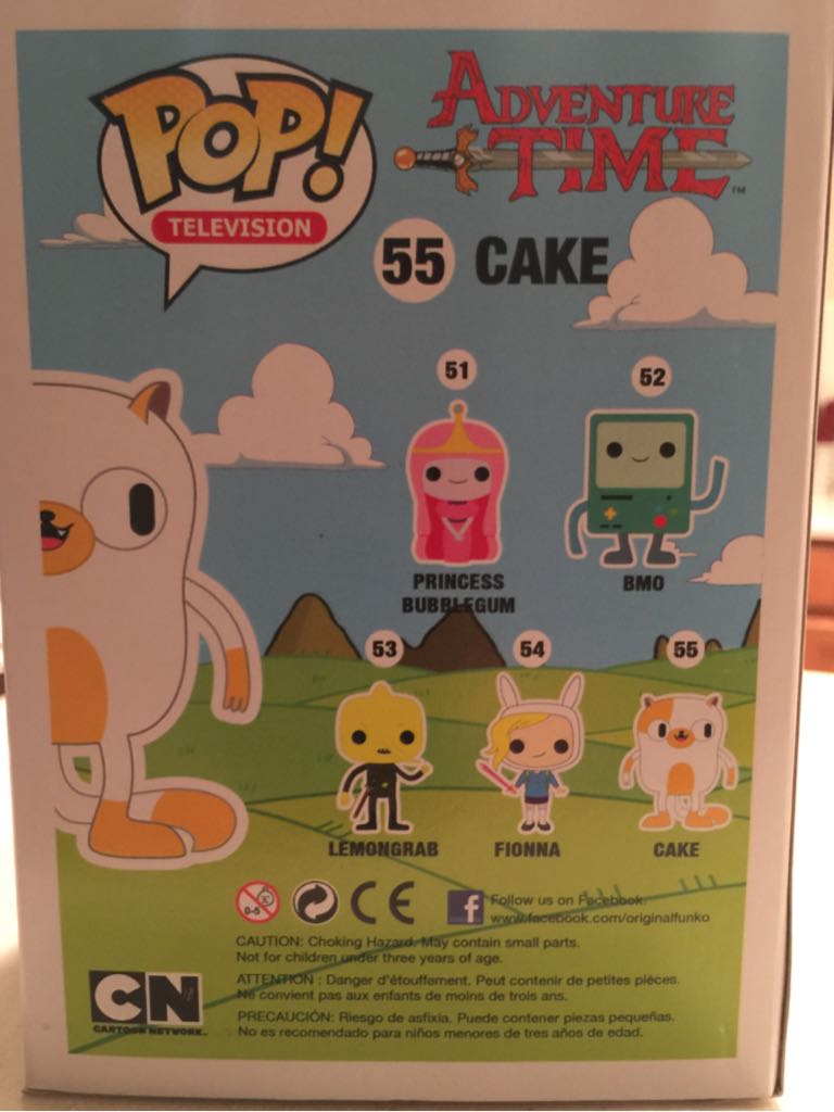 Cake - Adventure Time vinyl figure collectible [Barcode 830395034744] - Main Image 2