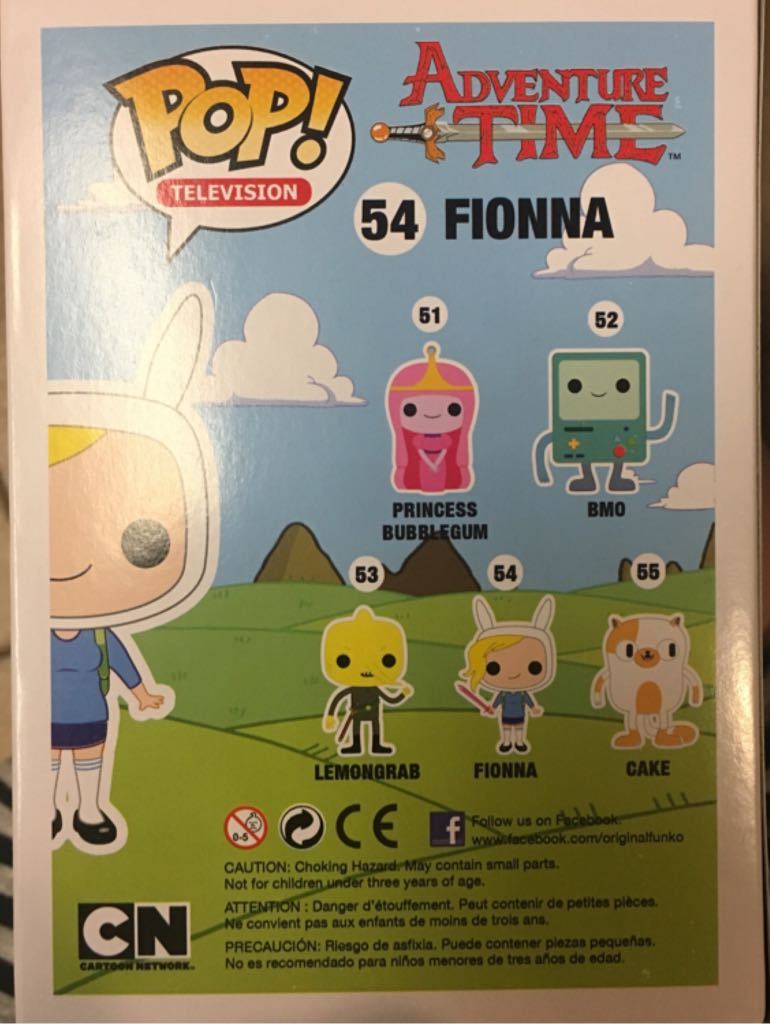 Fionna - Adventure Time vinyl figure collectible [Barcode 830395034737] - Main Image 2