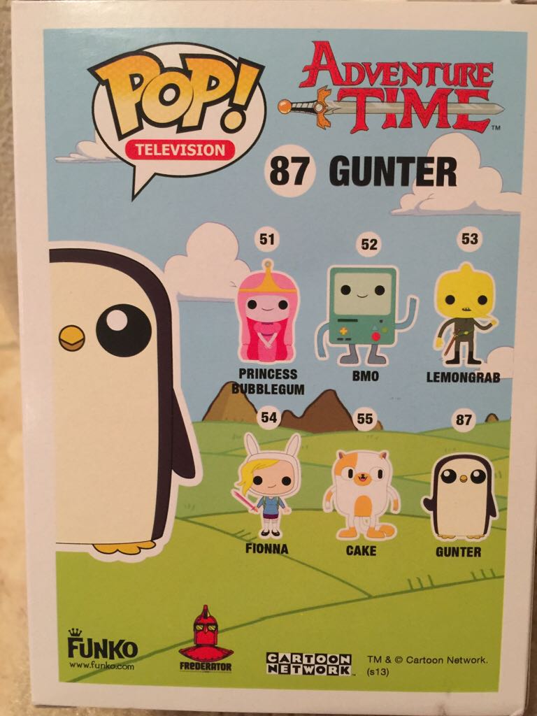 Gunter - Adventure Time vinyl figure collectible [Barcode 849803036546] - Main Image 2