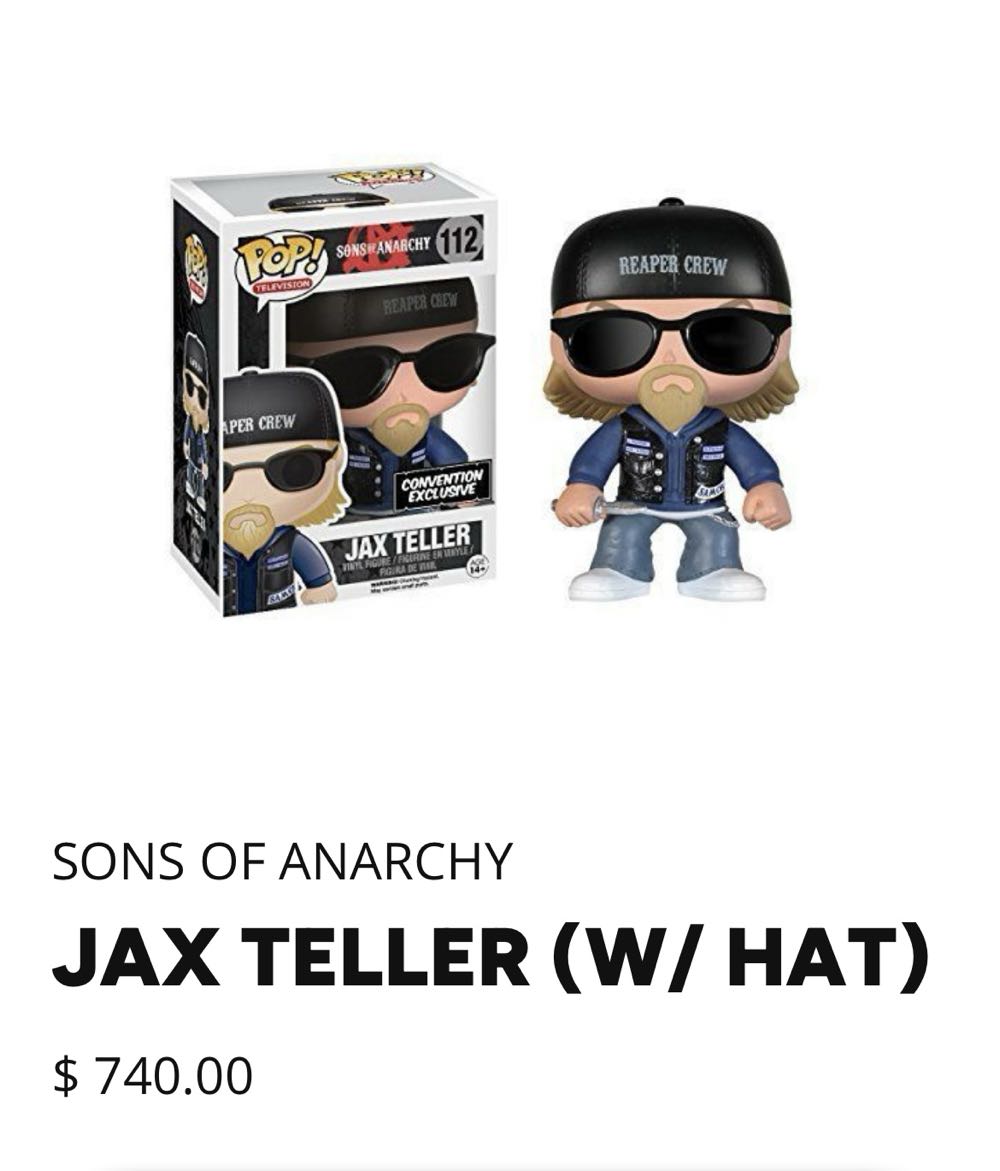 Sons Of Anarchy Jax Teller - Sons of Anarchy vinyl figure collectible [Barcode 849803041014] - Main Image 4