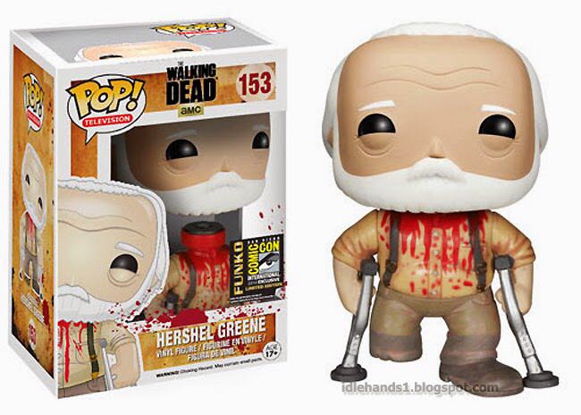 Hershel Greene LISTED - The Walking Dead vinyl figure collectible [Barcode 849803043810] - Main Image 2