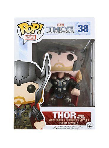 Thor (With Helmet)  vinyl figure collectible [Barcode 849803036959] - Main Image 2