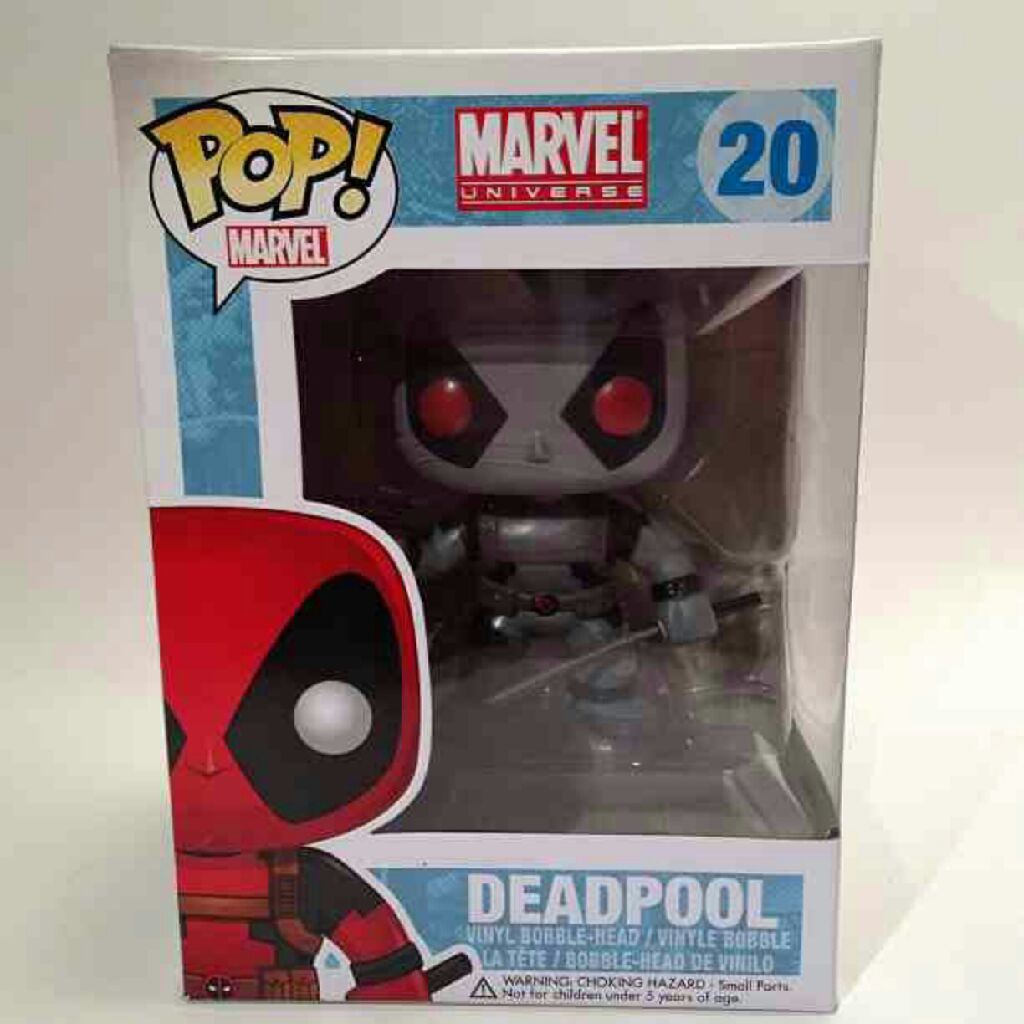 Deadpool (Black & White) $340 - Marvel Universe vinyl figure collectible - Main Image 2
