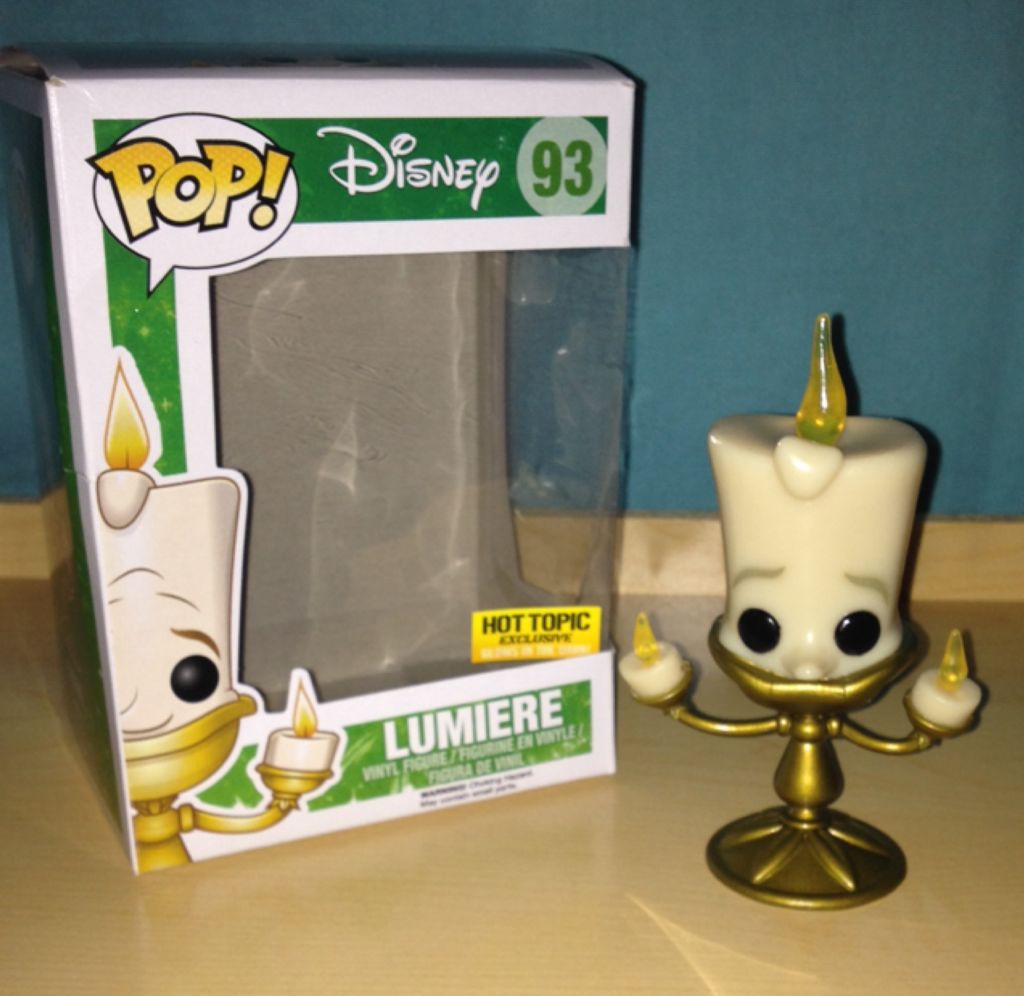 Lumiere (Glow) - Beauty and the Beast vinyl figure collectible [Barcode 849803044442] - Main Image 2