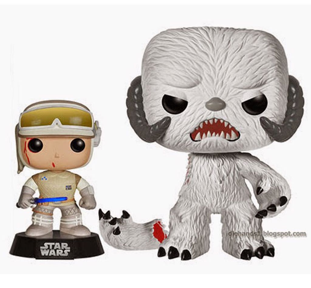 2- Pack Luke Skywalker [Hoth] and Wampa - Star Wars vinyl figure collectible [Barcode 849803043117] - Main Image 2