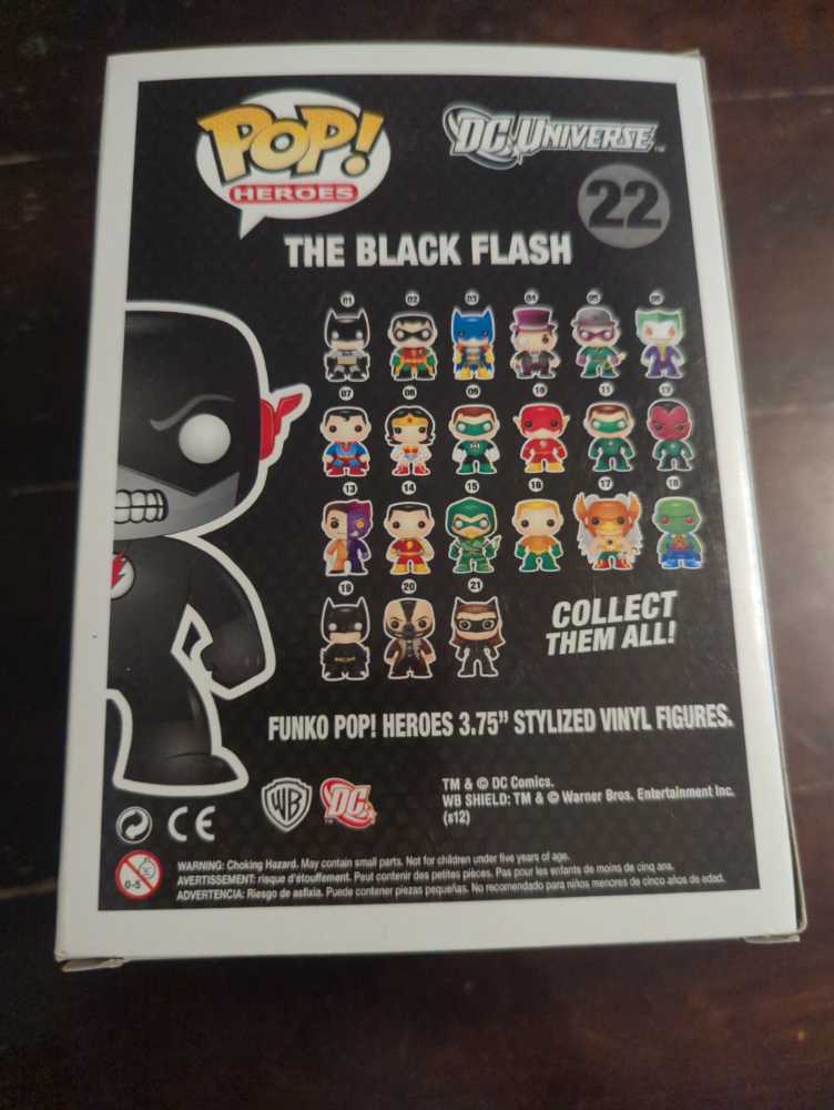 Black Flash, The - The Flash vinyl figure collectible [Barcode 830395030180] - Main Image 3