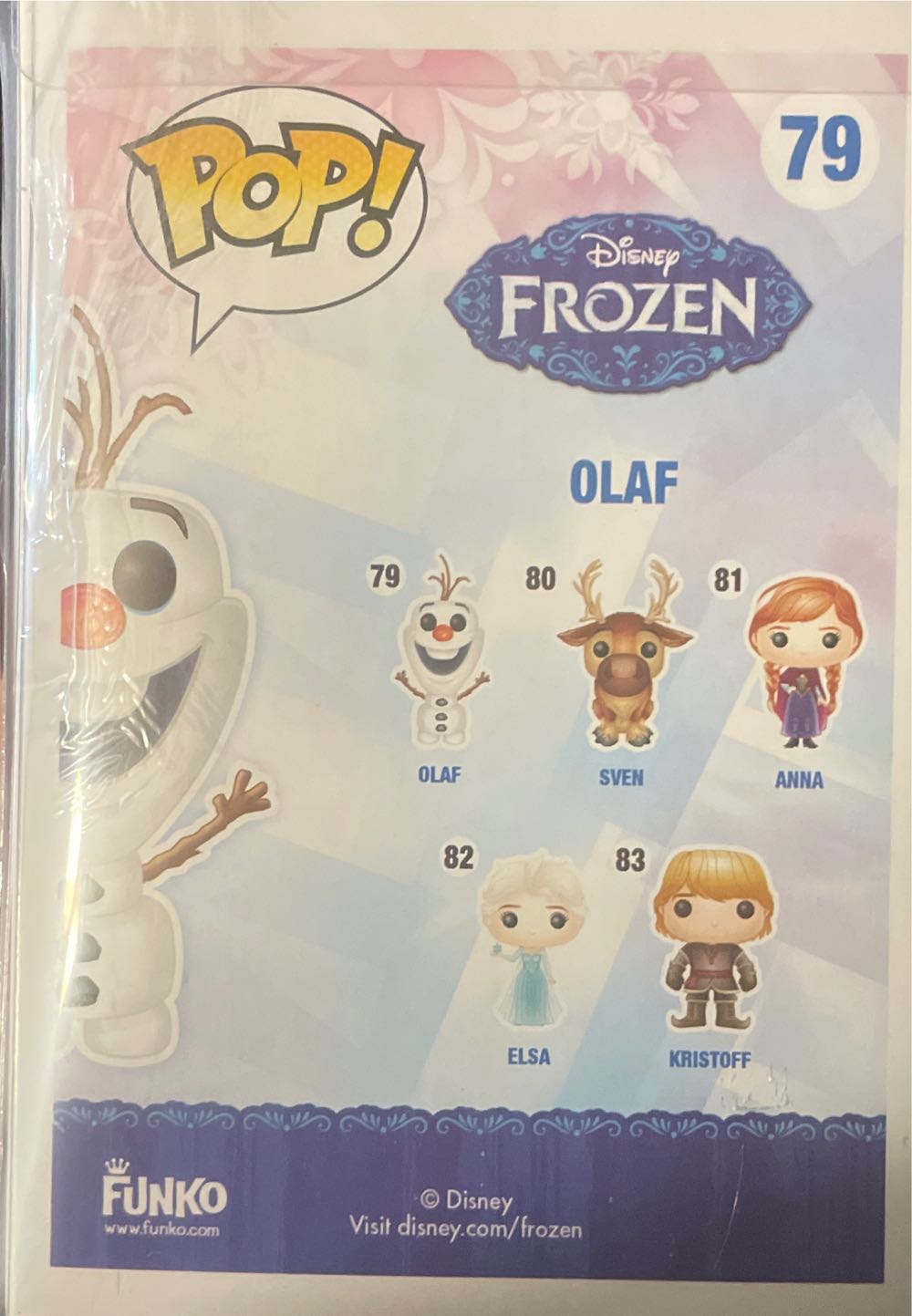 Olaf - Frozen vinyl figure collectible [Barcode 849803047719] - Main Image 3