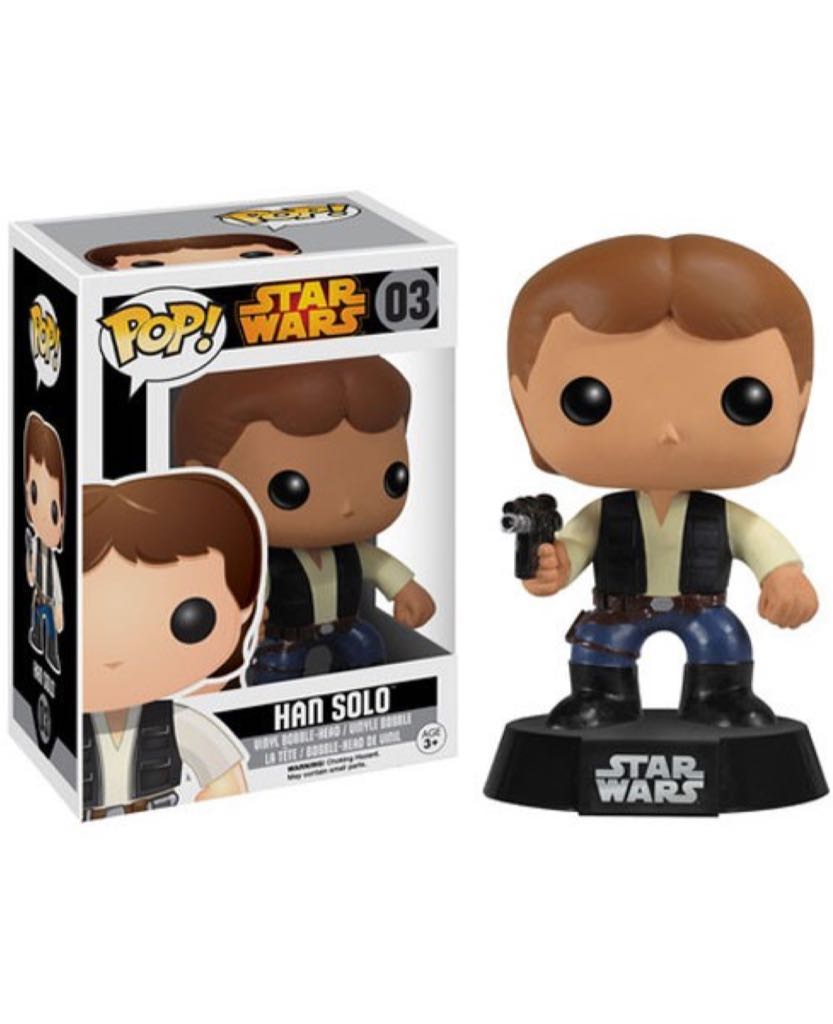 # 03 Han Solo - Star Wars vinyl figure collectible [Barcode 830395023205] - Main Image 2