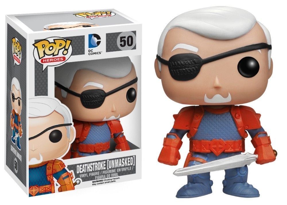 Deathstroke (Unmasked) - DC Comics vinyl figure collectible - Main Image 2