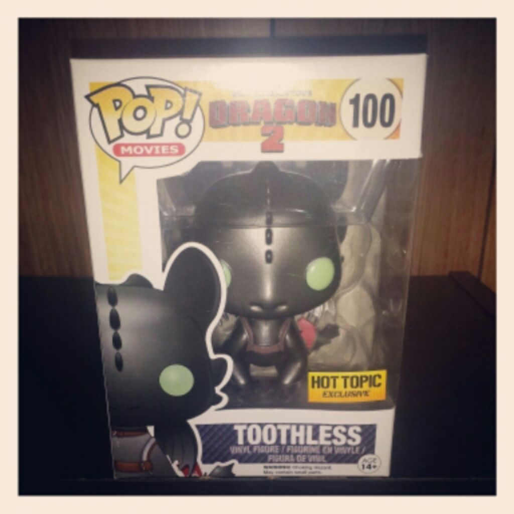 Toothless (Metallic) - How to Train Your Dragon vinyl figure collectible - Main Image 2