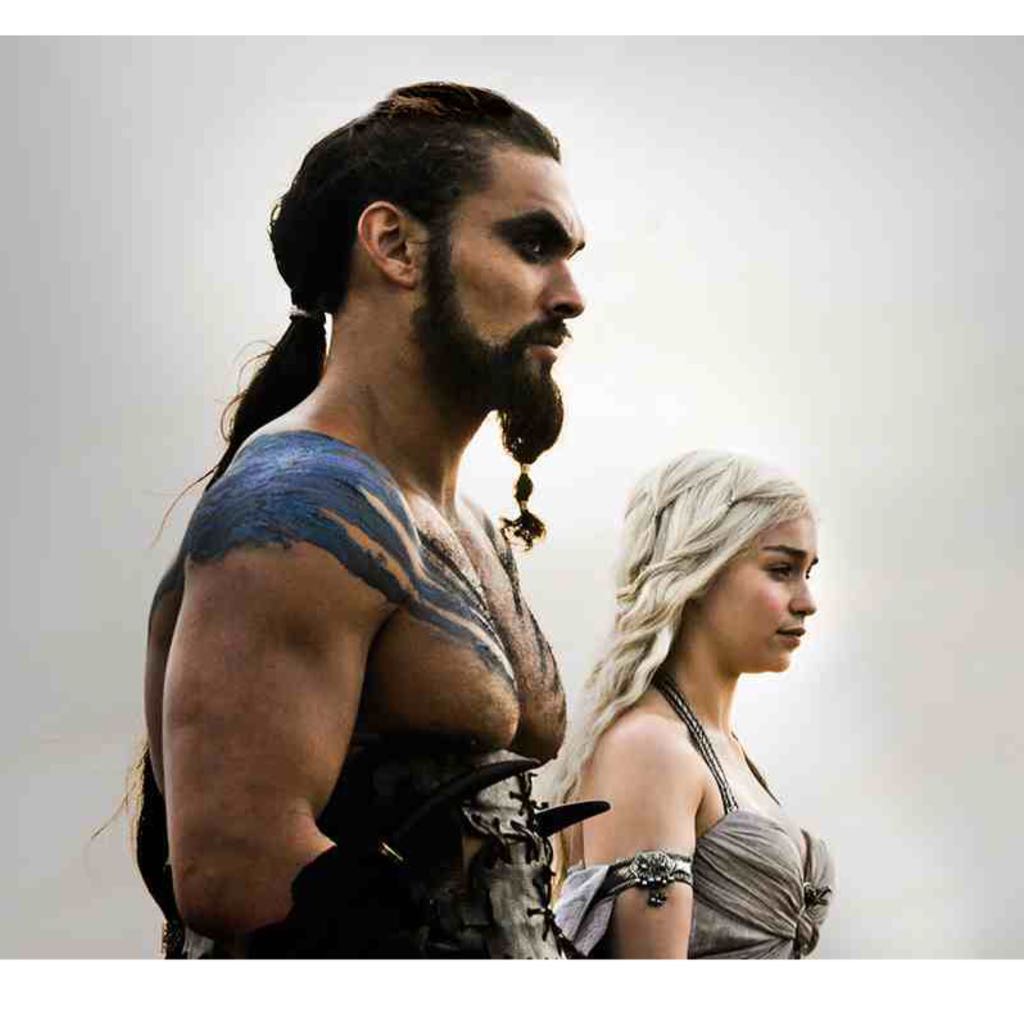 Khal And Khaleesi (2 Pack) - Game of Thrones vinyl figure collectible [Barcode 849803039691] - Main Image 2