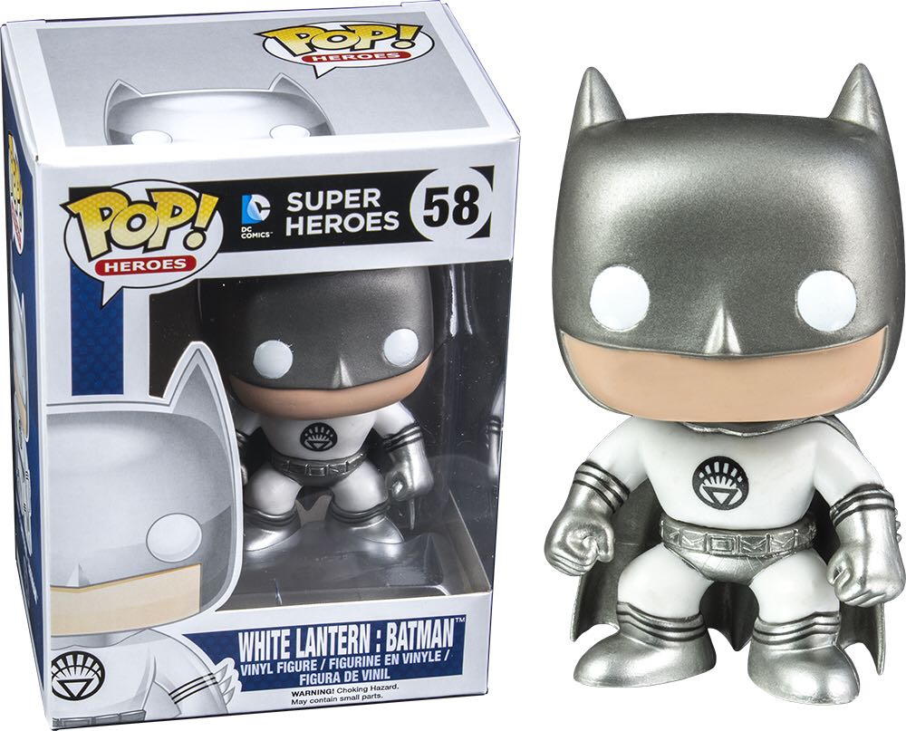 White Lantern: Batman - Batman vinyl figure collectible [Barcode 849803045937] - Main Image 2