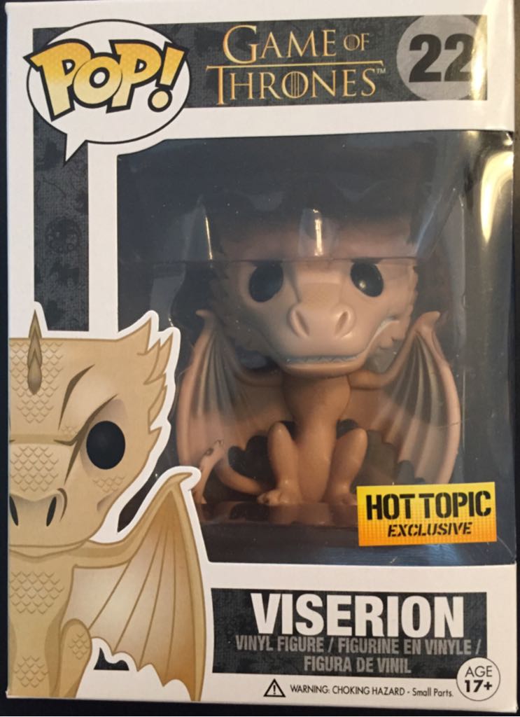 Viserion - Game of Thrones vinyl figure collectible [Barcode 849803038120] - Main Image 2